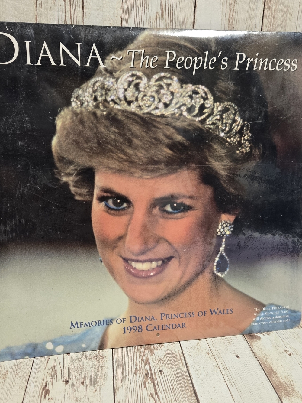 Diana The People's Princess 1998 Sealed Calendar Princess Diana Collectible